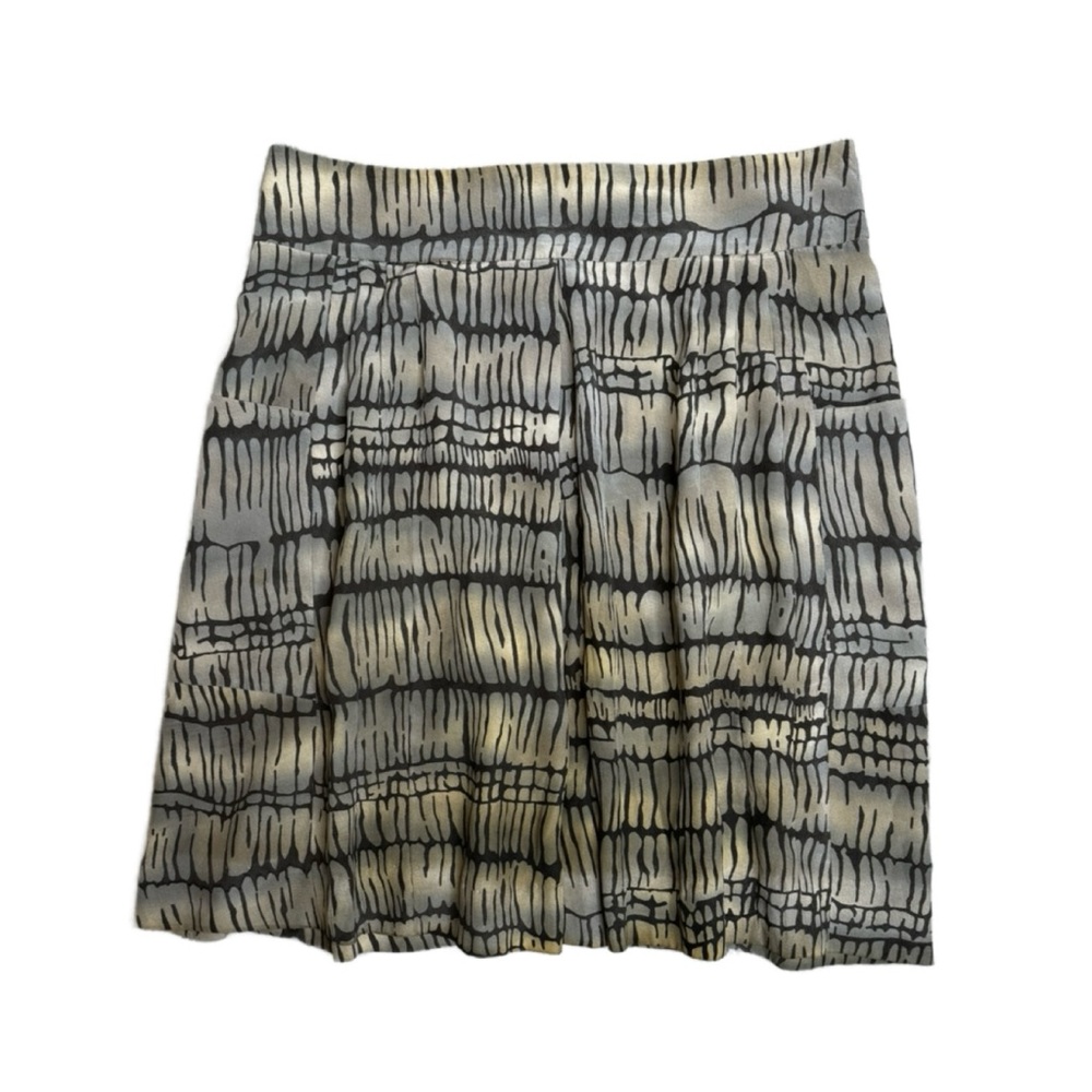 Vena Cava Mini Skirt Women’s Size‎ 6 Tan 100% Silk $34